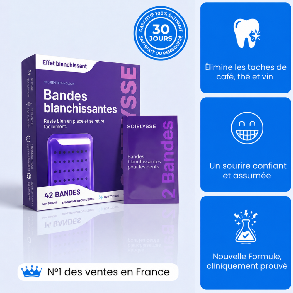NovaBlanc - Bandes Blanchissantes Correction Chromatique™